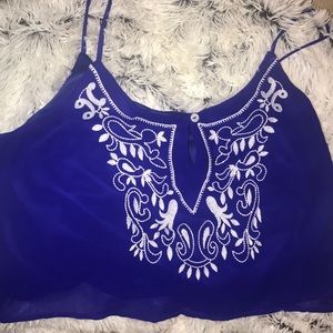 Royal Blue tank top